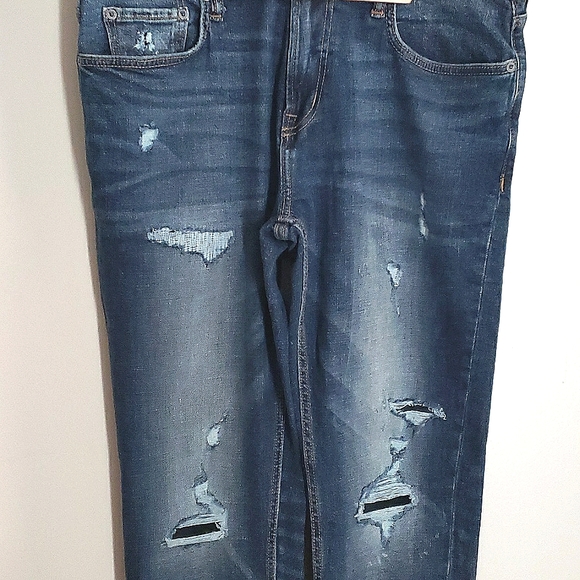 Old Navy Mens Slim Built in Flex Jeans - Picture 2 of 6